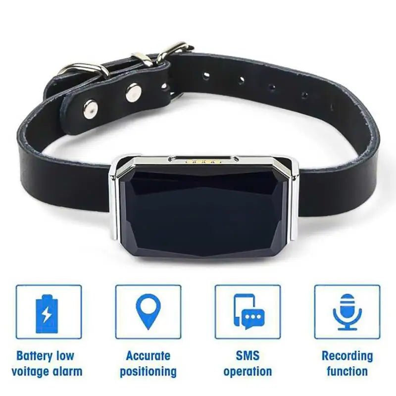 GPS Smart Waterproof Pet Locator! This universal collar offers reliable GPS location tracking for both cats and dogs, ensuring your pets stay safe and secure in any environment.