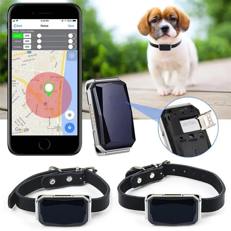 GPS Smart Waterproof Pet Locator! This universal collar offers reliable GPS location tracking for both cats and dogs, ensuring your pets stay safe and secure in any environment.