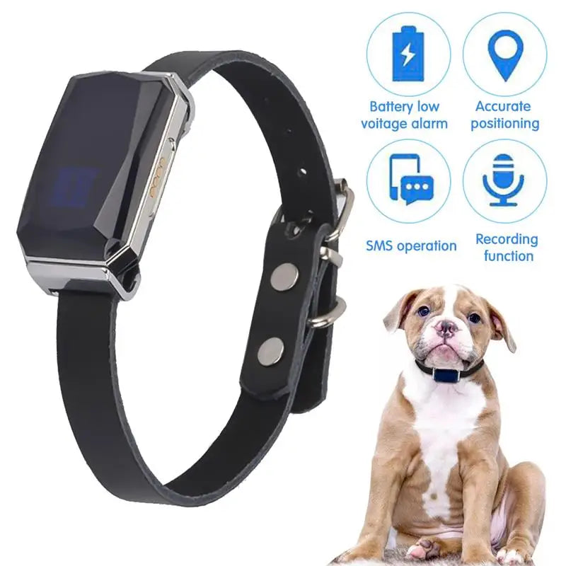 GPS Smart Waterproof Pet Locator! This universal collar offers reliable GPS location tracking for both cats and dogs, ensuring your pets stay safe and secure in any environment.