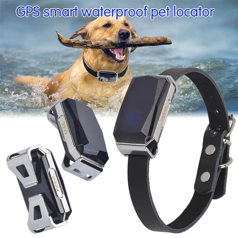 GPS Smart Waterproof Pet Locator! This universal collar offers reliable GPS location tracking for both cats and dogs, ensuring your pets stay safe and secure in any environment.