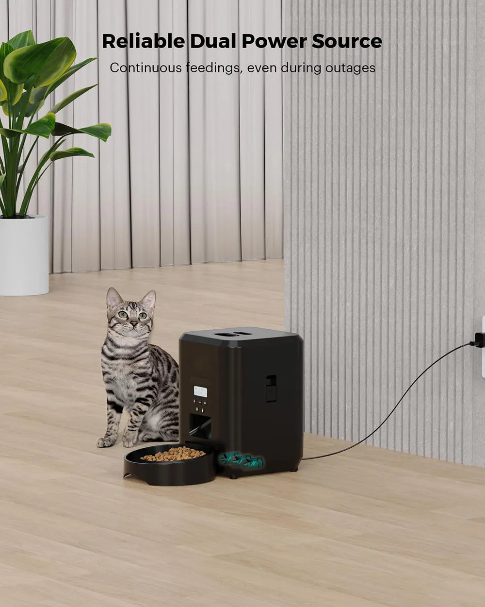 Smart Pet Feeder Automatic Cat Feeder & Dog Slow Food Machine With Timed Quantitative Automatic Cat Food Dispenser Cat Dog Bowl