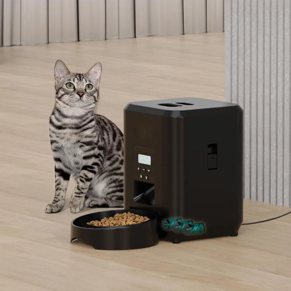 Smart Pet Feeder Automatic Cat Feeder & Dog Slow Food Machine With Timed Quantitative Automatic Cat Food Dispenser Cat Dog Bowl