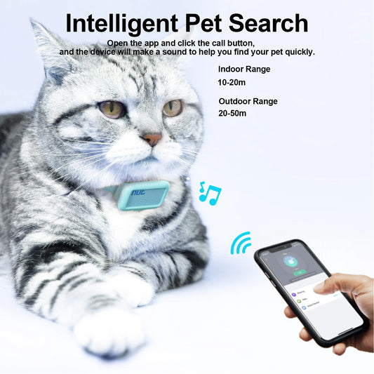 The ultimate Pet GPS Bluetooth Locator! This lightweight, anti-lost collar is perfect for dogs and cats, ensuring smart, reliable tracking wherever your pet goes.